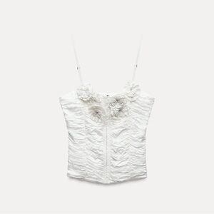 Zara Floral Corset Top
